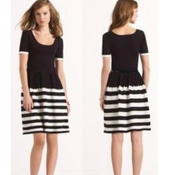 kate spade Dresses & Skirts - Kate Spade Soren Sweater Dress - Black and White